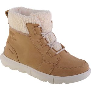 Sorel Explorer Next Carnival WP 2058891262 Vrouwen Beige Sneeuw laarzen Laarzen