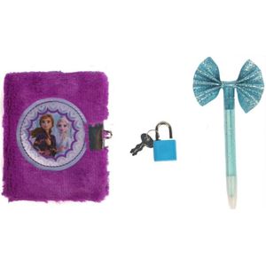 Disney Frozen 2 Dagboek Met Slot & Pen