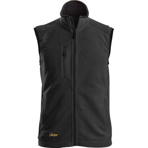 Snickers 8024 AllroundWork, POLARTEC® Fleece Bodywarmer - Zwart - XXL