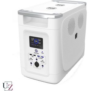 Uni Z APLHA2000 Powerstation - 2048Wh Capaciteit/Inclusief Kabels/ 2* Stekker Output/ Draagbaar/ Krachtstation, Powerbank, Energiecentrale/ Koppelbaar aan Zonnepaneel