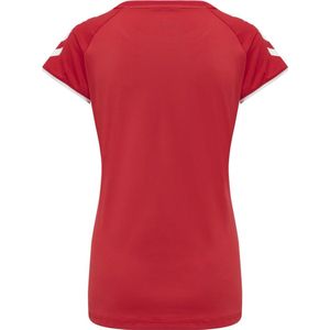 Hummel Damen T-Shirt Hmlcore Volley Stretch Tee Wo True Red-M