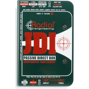 Radial JDI passieve DI-Box - DI boxen