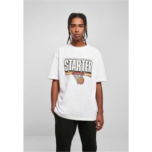 Starter Black Label - StarterAirball Heren T-shirt - L - Wit