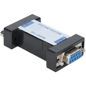 Optische isolator voor RS232 seriële poorten met DB9 interfaceadapter