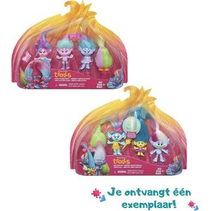 Hasbro DreamWorks Trolls Multipack met 4 figuren Assorti