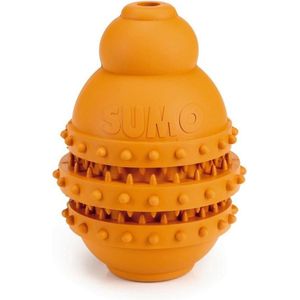 Beeztees Sumo Play Dental - Hondenspeelgoed - Oranje - L - 10x10x15 cm