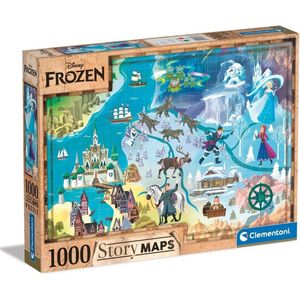 Story Maps Frozen Puzzel (1000 stukjes)
