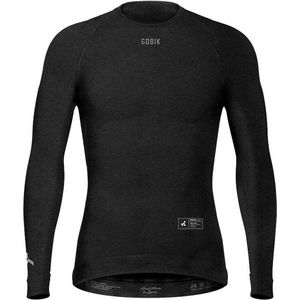 Gobik Winter Merino Lange Mouwenshirt Zwart XS Man