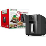 Magnani - Airfryer - 5,5 L - 1700 W - Anti-aanbak - 80 tot 200°C - Timer tot 60 minuten - 38.1 x 29.6 x 35.2 cm