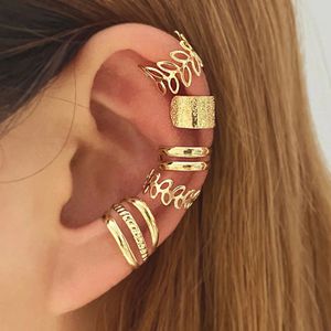Set Van 5 Fake Helix Oorbellen I Nep Oorbellen I Klemoorbellen I Fake Earring I Fake piercing I Decoratieve Oorbellen I Goud