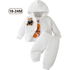 Bovista Baby Jas - Winterpak - Teddy Jas - Pakje - Jongen - 18-24 Maanden - Bruin