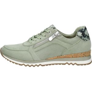 Marco Tozzi dames sneaker - Groen - Maat 36