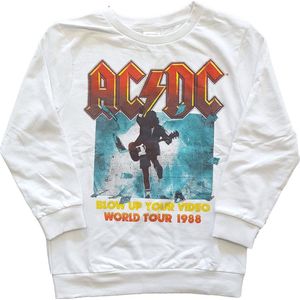 AC/DC - Blow Up Your Video Sweater/trui kids - Kids tm 10 jaar - Wit