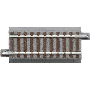 H0 Roco GeoLine (met ballastbed) 61112 Rechte rails 76.5 mm 6 stuk(s)