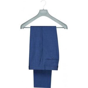 Gents - Pantalon linnenlook blauw - Maat 46