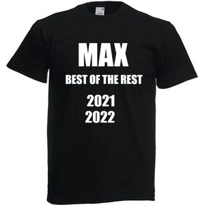 T-shirt met grappige tekst - Max Verstappen - Wereldkampioen - Formule 1 - F1 - Red Bull - 33 - 1 - maat 5XL