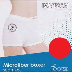 SOX by PANTOON Footsie Boxer Naadloos Rood L/XL Ademend en met katoenen kruisje ideaal om te sporten