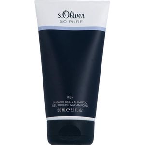 S.Oliver Refreshing Shower Gel & Shampoo- So Pure - MEN 150 ML