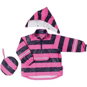 Playshoes - Opberg Regenjas - Meisjes - Maat 104 - Roze/Paars