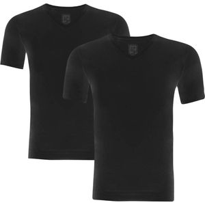 Alan Red Vancouver T-shirt V-Hals Zwart 2-Pack - Maat M - Heren - Basic T-shirt