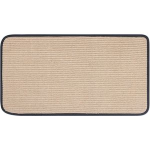 Navaris krabmat voor katten - Krabmat voor aan wand of deur - Met bevestigingsmateriaal - Krabtapijt voor kat - 60 x 32 cm - Sisal