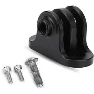 Camera Mount Adapter - Bike Camera Mount met metalen fietscomputerbeugel (zwart) .