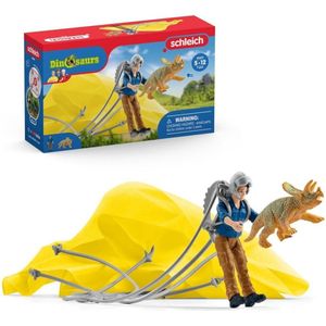 Schleich DINOSAURUS - Dino Parachute-reddingsbrigade - Kinderspeelgoed Voor Jongens en Meisjes