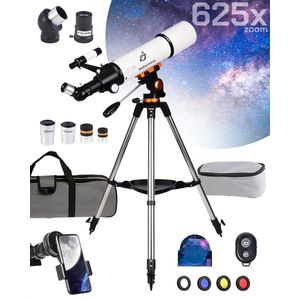 StellarVision Telescoop - Alles In Een Pakket - Sterrenkijker Beginners / Volwassenen / Gevorderden - Inclusief E-Boek - 625X Vergroting
