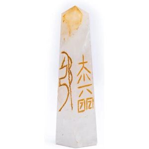 Bergkristal reiki obelisk