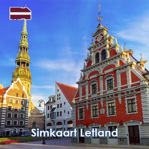 Data Simkaart Letland - 50GB - 30 Dagen