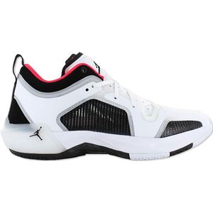 AIR JORDAN 37 XXXVII LOW - Heren Basketbalschoenen Sneakers schoenen Wit-Zwart DQ4122-100 - Maat EU 45.5 US 11.5