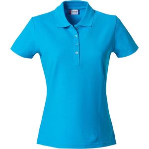 Clique Basic Polo Women 028231 - Turquoise - XS