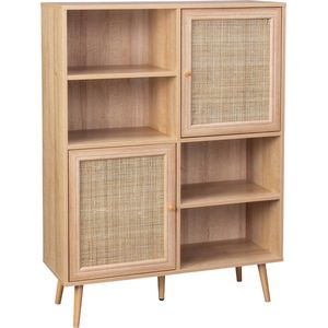 sweeek - Dressoir, bohème, b 90 x d 35 x h 120cm