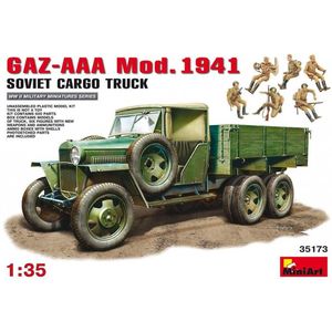 Miniart - Gaz-aaa Cargo Truck Mod. 1941 (Min35173) - modelbouwsets, hobbybouwspeelgoed voor kinderen, modelverf en accessoires