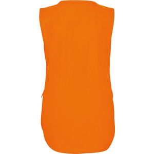 Schort/Tuniek/Werkblouse Dames XXL/3XL Kariban Orange 65% Polyester, 35% Katoen