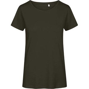 Promodoro Women´s Premium-T Organic E3095 - Khaki - M