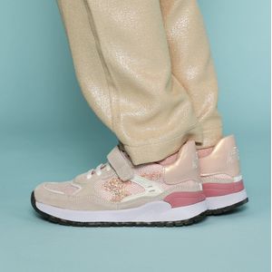 Klittenbandschoenen | Meisjes | Beige Peach | Leer | Shoesme | Maat 23