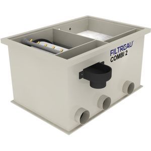 Filtreau combi-2 pumpfed (moving-bed) incl. UVC /incl. rinsepump
