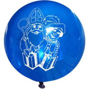 Sint & Piet Blauw Latex Ballonnen  90cm  2pcs