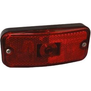 Markeringslicht - SIM - 3182 - 11cm - Rood - 12V-24V