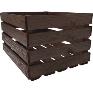 54x nieuwe bruine fruitkist 50x40x30 cm - 1x pallet kratten