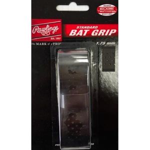 Rawlings BUZZ Cushioned Bat Grip Voor Honkbal en Softbalknuppels - Black - 2,75 mm