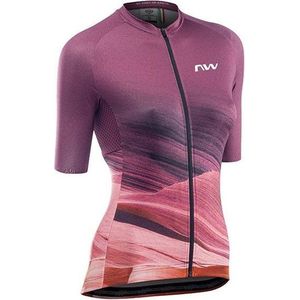 Northwave Earth Woman Jersey SS Plum S