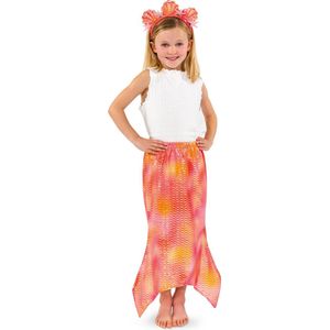 K3 Verkleedkleding - Zeemeerminstaart en tiara - Maat 116 / 3 tot 6 jr