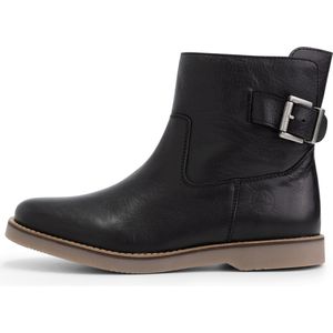 Travelin' Louargat Dames Leren Enkellaarsjes - Boots vrouwen - Zwart Leer