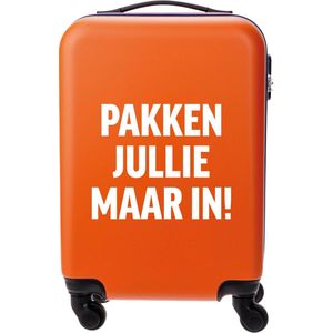 Princess Traveller Bodrum - Handbagagekoffer - Oranje Inpakken - S - 55 cm