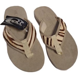 O'NEILL ZEBRA SLIPPER-SALT WATER-SIZE 36