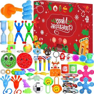 oCreon Fidget Adventskalender 2024 Kinderen - Aftelkalender met Speelgoed voor Jongens & Meisjes