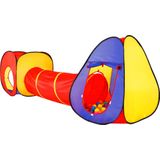 Springos Tent - Inclusief Tunnel - Kindertent - Speelgoed - Speeltent
