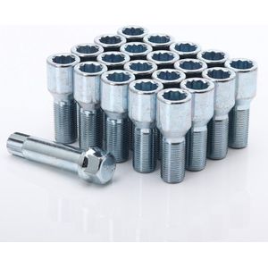 SK-Import Wielbouten 28mm - Ster Staal - M14x1.25